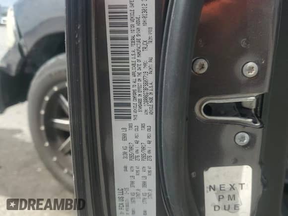 2015 Ram 1500 SLT с VIN 1C6RR6GT8FS607719, выставлен на аукционе Copart как лот 84708285 с пробегом 158 330 миль миль и Списание • Salvage title. История ставок и продаж доступна на DreamBid. Изображение 12.