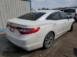 2016 Hyundai Azera with VIN KMHFG4JG8GA518625, listed as a Copart auction lot 70711514 with 80,593 mi miles and Salvage title. Bid and sale history available at DreamBid. Image 3.