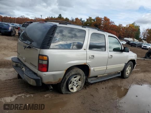 ✅ 2005 Chevrolet Tahoe LT • VIN: 1GNEK13T15J175376 • Lot: 87007015. Listed on Copart with 135,021 mi. Free auction sales archive from the USA and detailed vehicle history report at DreamBid. Image 3.