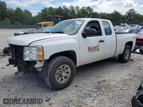 ✅ 2011 Chevrolet Silverado 1500 Work Truck • VIN: 1GCRKPEA8BZ460730 • Lot: 66801275. Listed on Copart with 341,248 mi. Free auction sales archive from the USA and detailed vehicle history report at DreamBid. Image 1.