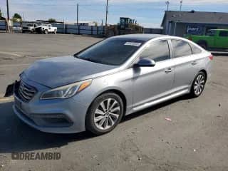 2015 Hyundai Sonata Sport с VIN 5NPE34AF5FH095903, выставлен на аукционе Copart как лот 81972935 с пробегом 135 466 миль миль и Списание • Salvage title. История ставок и продаж доступна на DreamBid. Изображение 1.