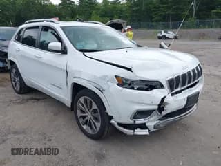 ✅ 2019 Jeep Cherokee Overland • VIN: 1C4PJMJX9KD375847 • Лот: 42734058. Опубликован ранее на IAAI с пробегом 72 300 миль. Бесплатный доступ к архиву аукционных продаж из США и подробный отчёт об истории автомобиля на DreamBid. Изображение 1.