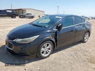 2016 Chevrolet Cruze LT with VIN 1G1BE5SM5G7283724, listed as a Copart auction lot 71689585 with 155,649 mi miles and Salvage title. Bid and sale history available at DreamBid. Image 1.