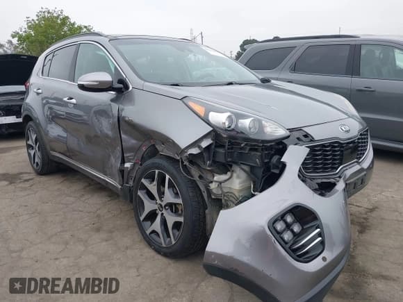 ✅ 2019 Kia Sportage SX Turbo • VIN: KNDPRCA69K7540272 • Lot: 42237950. Listed on IAAI with 131,513 mi. Free auction sales archive from the USA and detailed vehicle history report at DreamBid. Image 1.