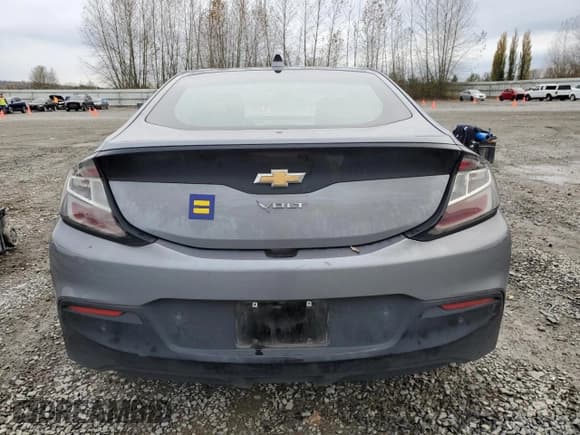 ✅ 2018 Chevrolet Volt LT • VIN: 1G1RA6S51JU104967 • Lot: 78940934. Wystawiony na Copart z przebiegiem 40 287 mil. Bezpłatny archiwum sprzedaży aukcyjnych z USA i szczegółowy raport historii pojazdu na DreamBid. Zdjęcie 6.