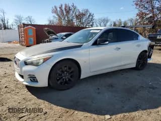 ✅ 2014 Infiniti Q50 Premium • VIN: JN1BV7AP2EM678041 • Lot: 92021225. Listed on Copart with 230,820 mi. Free auction sales archive from the USA and detailed vehicle history report at DreamBid. Image 1.