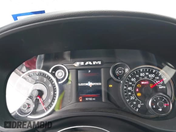 ✅ 2023 Ram 1500 Big Horn • VIN: 1C6SRFFTXPN547185 • Lot: 41953868. Listed on IAAI with 30,182 mi. Free auction sales archive from the USA and detailed vehicle history report at DreamBid. Image 7.