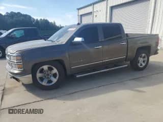 2014 Chevrolet Silverado 1500 LTZ with VIN 3GCUKSECXEG229539, listed as a Copart auction lot 81272235 with 236,690 mi miles and Salvage title. Bid and sale history available at DreamBid. Image 1.