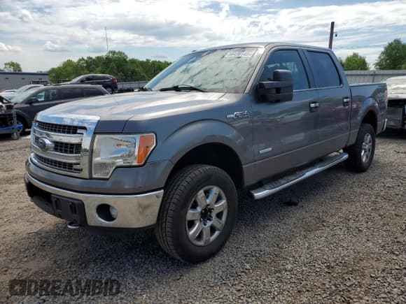 ✅ 2013 Ford F-150 XL • VIN: 1FTFW1ET8DFB05521 • Lot: 56420145. Listed on Copart with 164,949 mi. Free auction sales archive from the USA and detailed vehicle history report at DreamBid. Image 1.