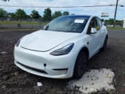 ✅ 2024 Tesla Model Y Long Range • VIN: 7SAYGDEE8RF161465 • Lot: 42780839. Listed on IAAI with Not provided. Free auction sales archive from the USA and detailed vehicle history report at DreamBid. Image 2.