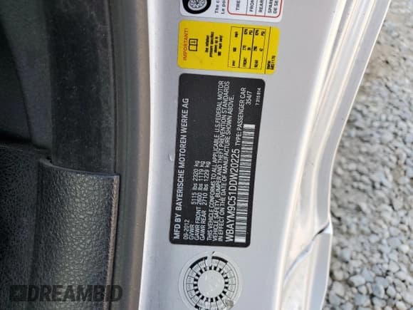 ✅ 2013 BMW 6 Series 650i • VIN: WBAYM9C51DDW20225 • Лот: 67766635. Опубликован ранее на Copart с пробегом 165 045 миль. Бесплатный доступ к архиву аукционных продаж из США и подробный отчёт об истории автомобиля на DreamBid. Изображение 12.