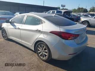 2015 Hyundai Elantra SE with VIN 5NPDH4AE4FH627775, listed as a IAAI auction lot 43428079 with 144,665 mi miles and . Bid and sale history available at DreamBid. Image 3.