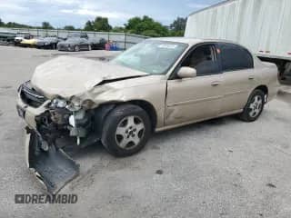 2003 Chevrolet Malibu LS z VIN 1G1NE52J13M632375, wystawiony jako Copart lot #69930235 z przebiegiem 100 223 mil mil oraz Szkoda całkowita • Salvage title. Historia ofert i sprzedaży dostępna na DreamBid. Obrazek 1.