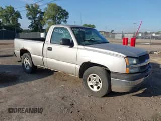 2004 Chevrolet Silverado 1500 z VIN 1GCEC14X64Z227480, wystawiony jako IAAI lot #43217860 z przebiegiem Nie podano mil oraz . Historia ofert i sprzedaży dostępna na DreamBid. Obrazek 1.