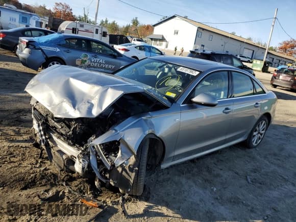 ✅ 2015 Audi A6 Premium Plus • VIN: WAUFMAFCXFN006595 • Лот: 65187962. Опубликован ранее на Copart с пробегом 80 246 миль. Бесплатный доступ к архиву аукционных продаж из США и подробный отчёт об истории автомобиля на DreamBid. Изображение 2.