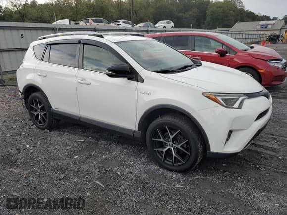 ✅ 2018 Toyota RAV4 Hybrid SE • VIN: JTMJJREVXJD178308 • Lot: 81255175. Listed on Copart with 90,757 mi. Free auction sales archive from the USA and detailed vehicle history report at DreamBid. Image 4.