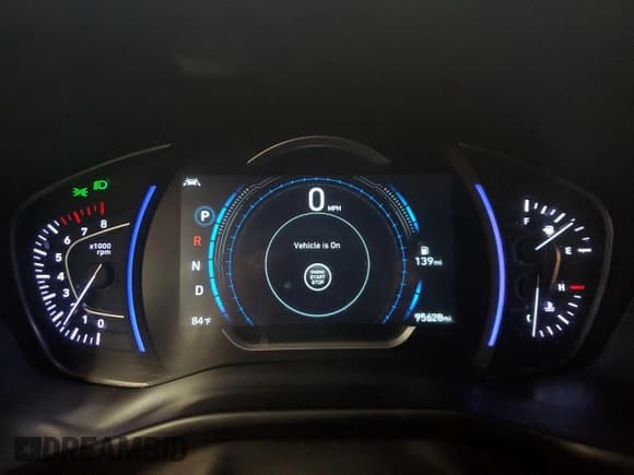 ✅ 2020 Hyundai Santa Fe SEL • VIN: 5NMS33ADXLH280842 • Lot: 80739925. Listed on Copart with 95,628 mi. Free auction sales archive from the USA and detailed vehicle history report at DreamBid. Image 9.