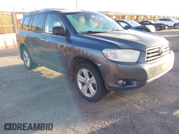 ✅ 2010 Toyota Highlander Limited • VIN: 5TDDK3EH3AS029552 • Lot: 43893720. Listed on IAAI with 254,975 mi. Free auction sales archive from the USA and detailed vehicle history report at DreamBid. Image 1.