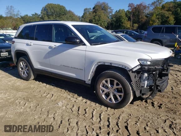 ✅ 2022 Jeep Grand Cherokee Limited • VIN: 1C4RJHBG7N8545442 • Lot: 86765745. Listed on Copart with 40,058 mi. Free auction sales archive from the USA and detailed vehicle history report at DreamBid. Image 4.