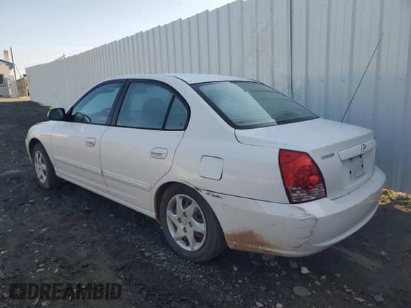 2006 Hyundai Elantra GLS with VIN KMHDN46D46U356873, listed as a Copart auction lot 66538955 with 129,581 mi miles and Salvage title. Bid and sale history available at DreamBid. Image 2.