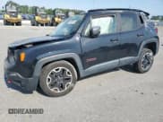 ✅ 2017 Jeep Renegade Trailhawk • VIN: ZACCJBCB6HPF19675 • Lot: 55439145. Listed on Copart with 161,052 mi. Free auction sales archive from the USA and detailed vehicle history report at DreamBid. Image 1.