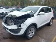 ✅ 2012 Kia Sportage LX • VIN: KNDPB3A29C7284458 • Lot: 43549931. Listed on IAAI with 88,133 mi. Free auction sales archive from the USA and detailed vehicle history report at DreamBid. Image 2.