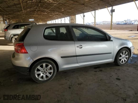 ✅ 2007 Volkswagen Rabbit • VIN: WVWBR71K77W039098 • Lot: 46236845. Listed on Copart with 189,677 mi. Free auction sales archive from the USA and detailed vehicle history report at DreamBid. Image 3.