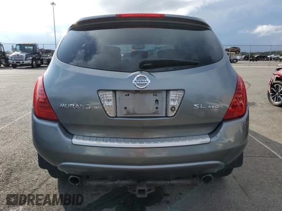✅ 2006 Nissan Murano SE • VIN: JN8AZ08W26W531441 • Lot: 72698584. Wystawiony na Copart z przebiegiem 202 021 mil. Bezpłatny archiwum sprzedaży aukcyjnych z USA i szczegółowy raport historii pojazdu na DreamBid. Zdjęcie 6.