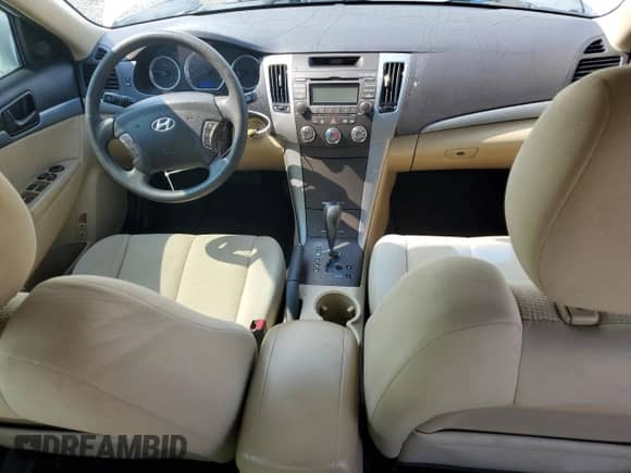 2009 Hyundai Sonata GLS with VIN 5NPET46C49H475110, listed as a Copart auction lot 72779824 with 183,384 mi miles and Salvage title. Bid and sale history available at DreamBid. Image 8.