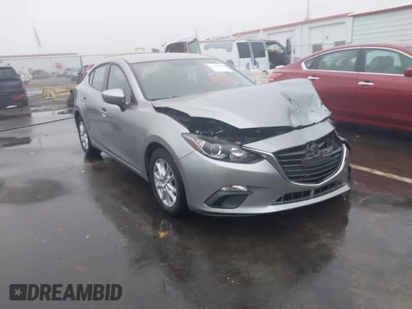 ✅ 2014 Mazda 3 i Touring • VIN: JM1BM1V71E1134476 • Lot: 43766504. Listed on IAAI with 155,089 mi. Free auction sales archive from the USA and detailed vehicle history report at DreamBid. Image 1.