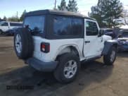 ✅ 2018 Jeep Wrangler Sport • VIN: 1C4GJXAN9JW331320 • Lot: 77883334. Wystawiony na Copart z przebiegiem 26 567 mil. Bezpłatny archiwum sprzedaży aukcyjnych z USA i szczegółowy raport historii pojazdu na DreamBid. Zdjęcie 3.