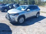 ✅ 2024 Toyota Corolla Cross LE • VIN: 7MUBAAAG8RV114562 • Lot: 43444645. Listed on IAAI with 21,058 mi. Free auction sales archive from the USA and detailed vehicle history report at DreamBid. Image 2.