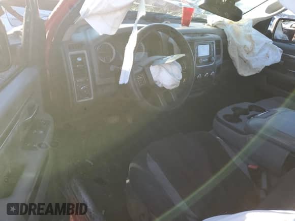 2016 Ram 1500 Express with VIN 3C6JR7ATXGG113754, listed as a Copart auction lot 83109904 with Not provided miles and Salvage title. Bid and sale history available at DreamBid. Image 8.