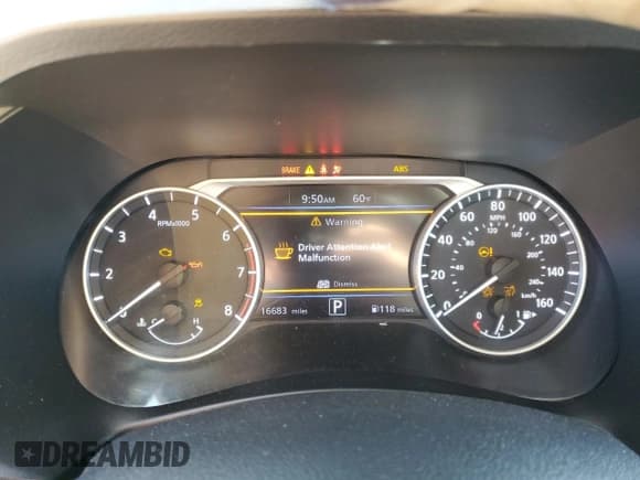 ✅ 2021 Nissan Sentra SV • VIN: 3N1AB8CV0MY327145 • Lot: 51686125. Listed on Copart with 16,683 mi. Free auction sales archive from the USA and detailed vehicle history report at DreamBid. Image 9.