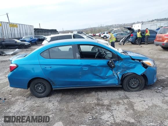 ✅ 2023 Mitsubishi Mirage ES • VIN: ML32FUFJ4PHF06026 • Лот: 41958642. Опубликован ранее на IAAI с пробегом 12 497 миль. Бесплатный доступ к архиву аукционных продаж из США и подробный отчёт об истории автомобиля на DreamBid. Изображение 13.