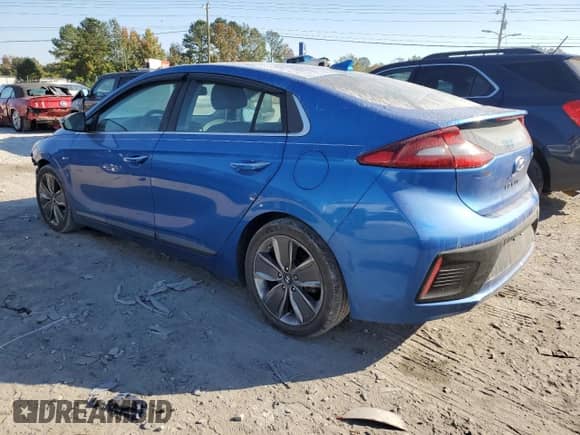 2017 Hyundai Ioniq Limited z VIN KMHC85LC8HU046393, wystawiony jako Copart lot #77096884 z przebiegiem 139 140 mil mil oraz Szkoda całkowita • Salvage title. Historia ofert i sprzedaży dostępna na DreamBid. Obrazek 2.