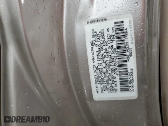 ✅ 2000 Toyota Sienna LE • VIN: 4T3ZF13C8YU310101 • Лот: 82131445. Опубликован ранее на Copart с пробегом 229 886 миль. Бесплатный доступ к архиву аукционных продаж из США и подробный отчёт об истории автомобиля на DreamBid. Изображение 13.