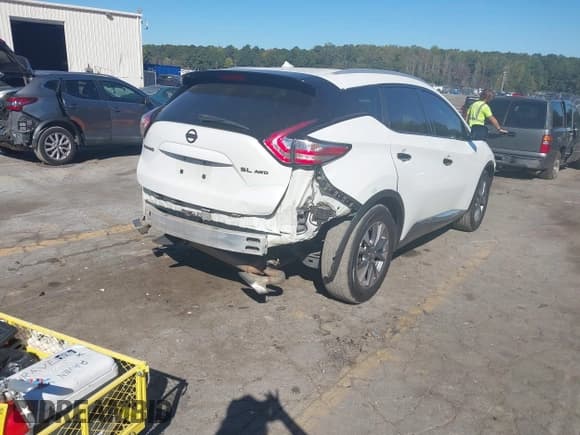 ✅ 2015 Nissan Murano SL • VIN: 5N1AZ2MH9FN268851 • Лот: 43462539. Опубликован ранее на IAAI с пробегом 182 758 миль. Бесплатный доступ к архиву аукционных продаж из США и подробный отчёт об истории автомобиля на DreamBid. Изображение 4.