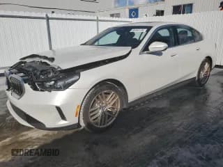 ✅ 2024 BMW 5 Series 530i • VIN: WBA43FJ05RCR71997 • Lot: 86393734. Listed on Copart with 11,106 mi. Free auction sales archive from the USA and detailed vehicle history report at DreamBid. Image 1.