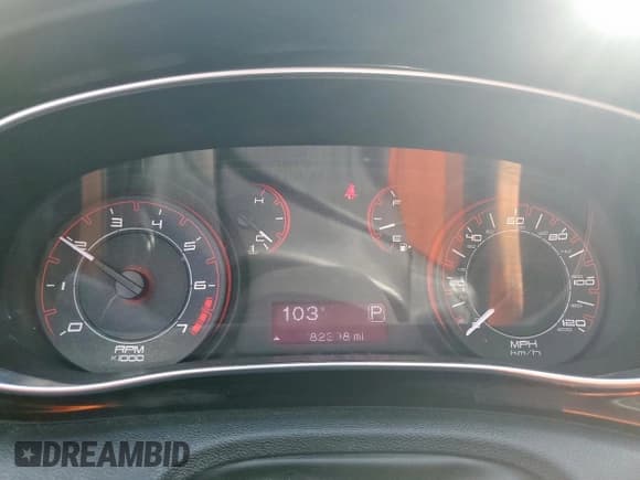 ✅ 2013 Dodge Dart SXT • VIN: 1C3CDFBH4DD224821 • Lot: 71262045. Listed on Copart with 82,398 mi. Free auction sales archive from the USA and detailed vehicle history report at DreamBid. Image 9.