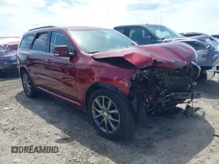 2018 Dodge Durango GT with VIN 1C4RDHDG8JC242066, listed as a IAAI auction lot 42199179 with 111,754 mi miles and . Bid and sale history available at DreamBid. Image 1.