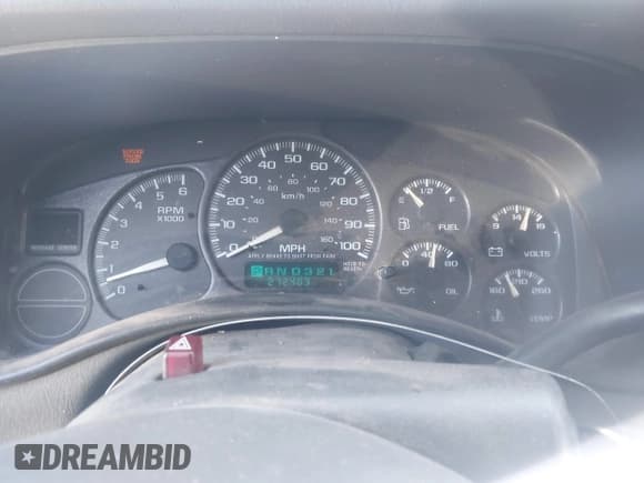 ✅ 2002 Chevrolet Silverado 1500 LT • VIN: 2GCEK19T921360703 • Lot: 42169431. Listed on IAAI with 272,403 mi. Free auction sales archive from the USA and detailed vehicle history report at DreamBid. Image 7.