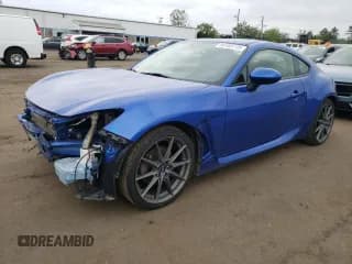 ✅ 2022 Subaru BRZ Limited • VIN: JF1ZDBF19N8701352 • Lot: 66165115. Listed on Copart with 77,154 mi. Free auction sales archive from the USA and detailed vehicle history report at DreamBid. Image 1.