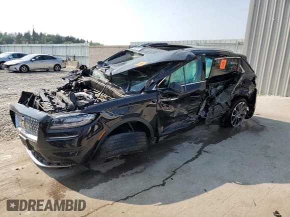 ✅ 2022 Lincoln Nautilus Reserve • VIN: 2LMPJ8K95NBL03514 • Lot: 66818155. Listed on Copart with Not provided. Free auction sales archive from the USA and detailed vehicle history report at DreamBid. Image 1.