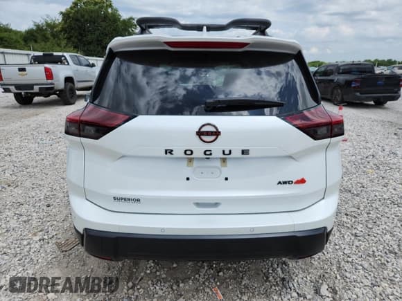 ✅ 2025 Nissan Rogue Rock Creek • VIN: 5N1BT3BB3SC673295 • Lot: 66082295. Listed on Copart with 19,445 mi. Free auction sales archive from the USA and detailed vehicle history report at DreamBid. Image 6.