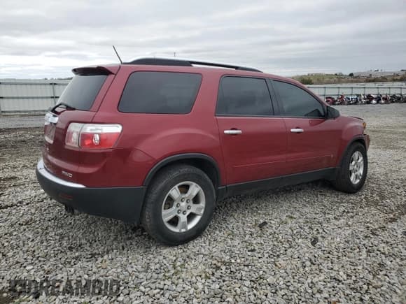 ✅ 2009 GMC Acadia SLE1 • VIN: 1GKEV13D79J132499 • Lot: 51249575. Wystawiony na Copart z przebiegiem 134 847 mil. Bezpłatny archiwum sprzedaży aukcyjnych z USA i szczegółowy raport historii pojazdu na DreamBid. Zdjęcie 3.