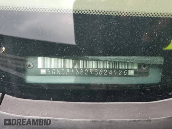 2009 Chevrolet HHR LS с VIN 3GNCA13B29S624926, выставлен на аукционе Copart как лот 67036684 с пробегом 174 351 миль миль и Списание • Salvage title. История ставок и продаж доступна на DreamBid. Изображение 13.