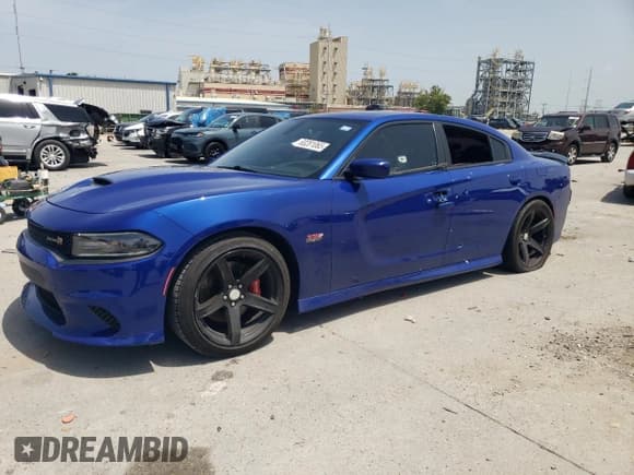 ✅ 2018 Dodge Charger R/T Scat Pack • VIN: 2C3CDXGJ9JH200854 • Lot: 63281065. Listed on Copart with 89,440 mi. Free auction sales archive from the USA and detailed vehicle history report at DreamBid. Image 1.