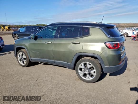 ✅ 2019 Jeep Compass Limited • VIN: 3C4NJDCB2KT683803 • Lot: 94659215. Wystawiony na Copart z przebiegiem 25 832 mil. Bezpłatny archiwum sprzedaży aukcyjnych z USA i szczegółowy raport historii pojazdu na DreamBid. Zdjęcie 2.