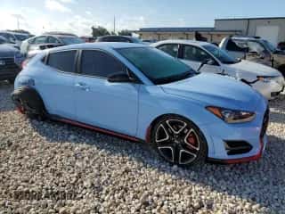 2019 Hyundai Veloster N z VIN KMHT36AH0KU001698, wystawiony jako Copart lot #63129924 z przebiegiem 33 562 mil mil oraz Szkoda całkowita • Salvage title. Historia ofert i sprzedaży dostępna na DreamBid. Obrazek 4.